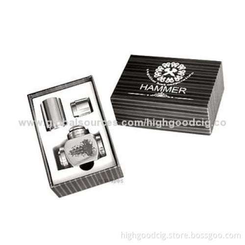 Best Mechanical Stainless Steel 18650 Mod Hammer Electronic Cigarette with Gift PackageNew